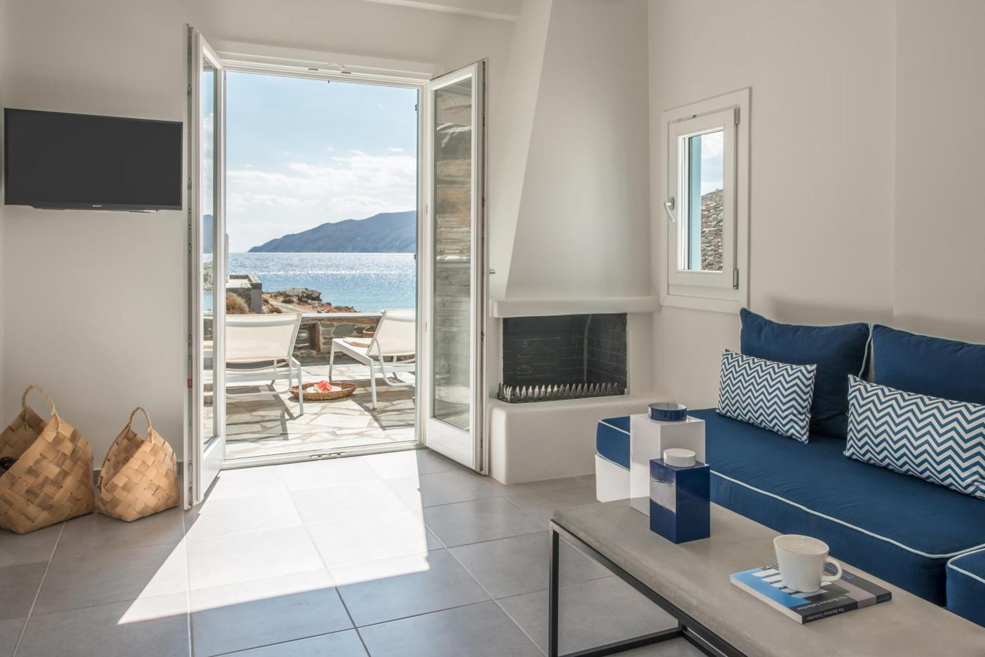 Eneos Kythnos Beach Villas-Elegant And Comfort Villas Стая снимка